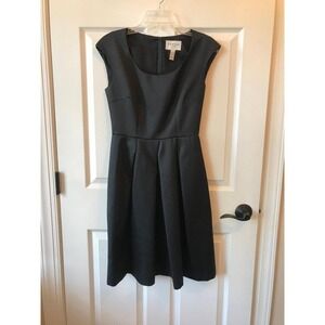 Black Scoop Neck Cocktail‎ Dress Size 2